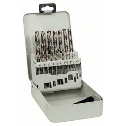 Bosch Accessories 2607018726 HSS sada spirálových vrtáku do kovu, 19dílná, broušený, DIN 338, válcová stopka, 1 sada