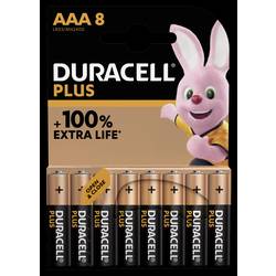 Duracell Plus-AAA K8 mikrotužková baterie AAA alkalicko-manganová 1.5 V 8 ks