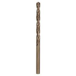 Bosch Accessories 2608585892 HSS kovový spirálový vrták, 7 mm, délka 109 mm, Cobalt, DIN 338, válcová stopka, 10 ks