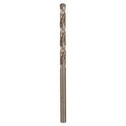 Bosch Accessories 2608585883 HSS kovový spirálový vrták, 4.5 mm, délka 80 mm, Cobalt, DIN 338, válcová stopka, 10 ks