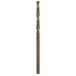Bosch Accessories 2608585877 HSS kovový spirálový vrták, 3.2 mm, délka 65 mm, Cobalt, DIN 338, válcová stopka, 10 ks