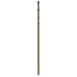 Bosch Accessories 2608585872 HSS kovový spirálový vrták, 1 mm, délka 34 mm, Cobalt, DIN 338, válcová stopka, 10 ks