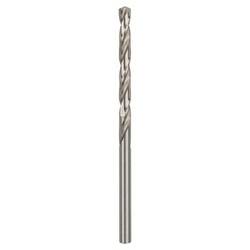 Bosch Accessories 2608585490 HSS kovový spirálový vrták, 4.9 mm, délka 86 mm, broušený, DIN 338, válcová stopka, 10 ks
