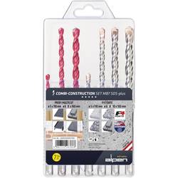 Alpen 0000100007100 SDS-plus MB 7 7dílná Univerzální sortiment vrtáků kov, kámen, beton, dřevo, zdivo 5 mm, 6 mm, 8 mm, 10 mm