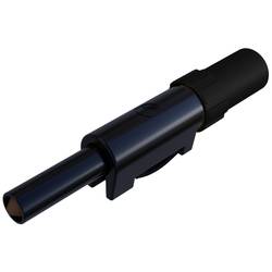 SKS Hirschmann SLS 10 B laboratorní zástrčka zástrčka, rovná Ø pin: 4 mm černá 1 ks