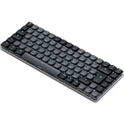 Satechi SM1 Slim Bluetooth® klávesnice německá, QWERTZ šedá