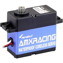 Amewi standardní servo AMXRacing AM1210SG WP PRO analogové servo Materiál převodovky: ocel