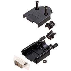 encitech DTPK-P-09-DBP-W-K 6355-8032-01 sada D-SUB kolíkové lišty 180 ° Pólů: 9 pájecí kalíšek 1 ks