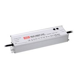 Mean Well HLG-185H-24A LED driver, napájecí zdroj pro LED konstantní napětí, konstantní proud 187 W 7.8 A 24 V/DC PFC spínací obvod , ochrana proti přepětí ,