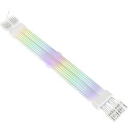 Kolink UR-2PCIE-ARG napájecí kabel bílá, transparentní, RGB 31 cm