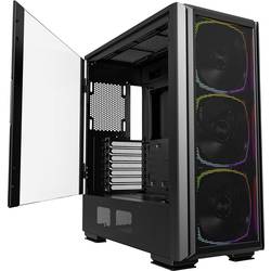 MONTECH SKY TWO GX Tempered Glass midi tower PC skříň černá