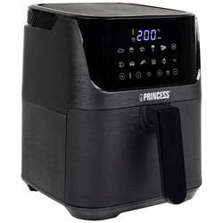 Princess 01.182024.01.001 horkovzdušná fritéza, 3.5 l, 1350 W, nepřilnavý povlak, s displejem, ochrana proti přehřátí, funkce časovače, černá