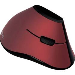 LogiLink ID0159 optická ergonomická myš, bezdrátový, 5 tlačítko, 1200 dpi, černá, červená