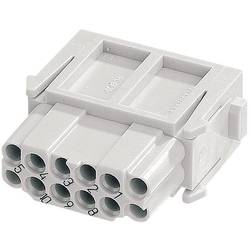 Harting 09140123101 konektorová vložka, zásuvka Han® DD-Modul 12 + PE krimpované 1 ks