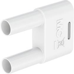 Stäubli SKS-4N-19 spojovací konektor bílá Ø pin: 4 mm Rozestup hrotů: 19 mm 1 ks