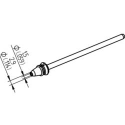 Ersa 0742ED1529H/SB odsávací hrot konický Délka hrotů 79.25 mm Obsah 1 ks