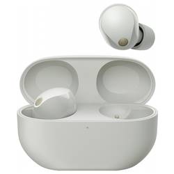 Sony WF-1000XM5 špuntová sluchátka (In Ear) Bluetooth® stereo stříbrná Potlačení hluku odolná vůči vodě Hi-Fi