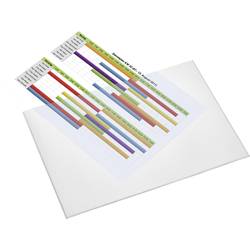 magnetoplan 1120100 magnetická kapsa na dokumenty transparentní, bílá DIN A4