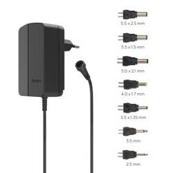 Hama 00223616 zásuvkový napájecí adaptér s redukcemi, nastavitelný 24 V 1.5 A 24.00 W