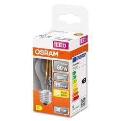OSRAM HOMELIGHTING 4058075434882 LED Energetická třída (EEK2021) D (A - G) E27 klasická žárovka 5.5 W = 60 W teplá bílá (Ø x v) 45 mm x 77 mm nestmívatelné 1 ks