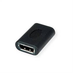 Value 12.99.3165 adaptér [1x zásuvka DisplayPort - 1x zásuvka DisplayPort] černá 50 m