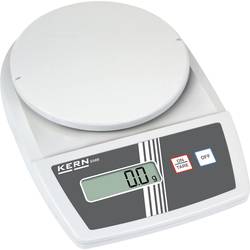 Kern EMB 500-1 váha na dopisy 0.5 kg, rozlišení 0.1 g na baterii, napájení ze sítě (volitelné), bílá