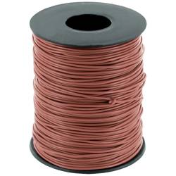econ connect KD05BR100 spojovací drát, 1 x 0.2 mm², hnědá, 100 m