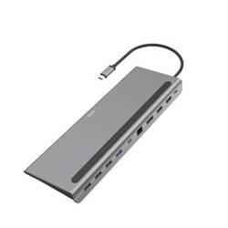 Hama USB-C® dokovací stanice Vhodné pro značky (dokovací stanice pro notebook): univerzální napájení USB-C®