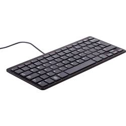 Raspberry Pi® RPI-KEYB (NO)-BLACK/GREY USB klávesnice norská, QWERTY černá, šedá USB hub