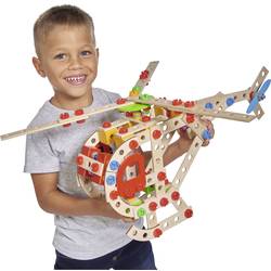 Eichhorn dřevěná stavebnice Constructor počet dílů: 225 počet modelů: 5 Věkové kategorie: od 6 let