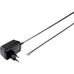 VOLTCRAFT VC-11258675 zásuvkový napájecí adaptér, nastavitelný, regulovatelné výstupní napětí, otevřené konce kabelu, 3 V/DC, 4.5 V/DC, 5 V/DC, 6 V/DC, 7.5
