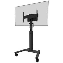 Neomounts FL50S-825BL1 TV kolečkový vozík 94,0 cm (37) - 190,5 cm (75) podlahový stojan, naklápěcí, nastavitelná výška