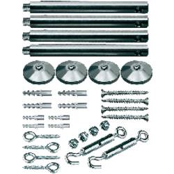 Paulmann Light&Easy 17834 nízkonapěť. komponent lankových systémů napínací montážní sada chrom