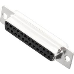 MH Connectors MHDM25-SS 2101-0200-13 D-SUB zásuvková lišta 180 ° Pólů: 25 pájecí kalíšek 1 ks