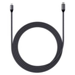 Satechi Apple iPad/iPhone/iPod kabel [1x USB-C® - 1x Lightning] 1.8 m antracitová