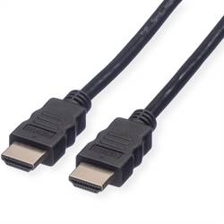 Roline HDMI kabel Zástrčka HDMI-A, Zástrčka HDMI-A 1.50 m černá 11.04.5531 standardní HDMI HDMI kabel