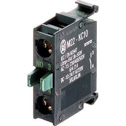 Eaton M22-KC10 spínací kontaktní prvek 1 spínací kontakt 230 V/AC, 400 V/AC, 500 V/AC, 24 V/DC, 110 V/DC, 220 V/DC 1 ks