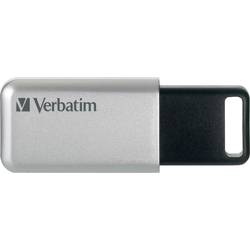 Verbatim Secure Pro USB flash disk 32 GB stříbrnočerná 98665 USB 3.2 (Gen 1x1)