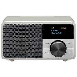 Sangean Genuine Mini DDR-7 A500419 stolní rádio, DAB+, FM, AUX, Bluetooth, stříbrná