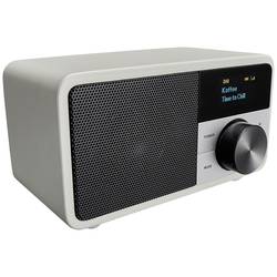Sangean Genuine Mini DDR-7 stolní rádio DAB+, FM AUX, Bluetooth stříbrná