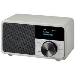 Sangean Genuine Mini DDR-7 stolní rádio DAB+, FM AUX, Bluetooth stříbrná