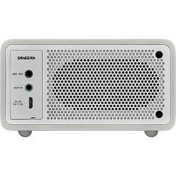 Sangean Genuine Mini DDR-7 stolní rádio DAB+, FM AUX, Bluetooth stříbrná