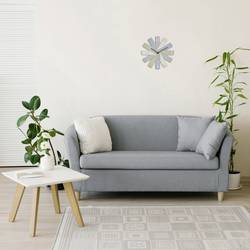 TFA Dostmann 60.3020.30 Quartz nástěnné hodiny 40 cm x 3.7 cm x 40 cm , barevná, tiché hodiny (bez tikání)