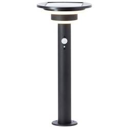 Brilliant G40406/06 Garvina venkovní solární stojanové světlo s PIR senzorem LED modul pevně vestavěné LED 3 W černá