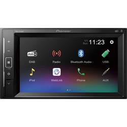 Pioneer DMH-A240DAB multimediální přehrávač do auta (2 DIN) konektor pro dálkové ovládání na volant, konektor pro couvací kameru, Bluetooth® handsfree