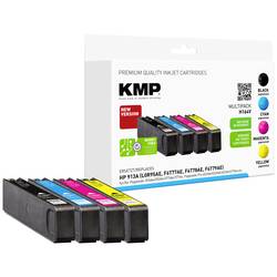 KMP Ink náhradní HP HP 913A kompatibilní kombinované balení černá, azurová, purppurová, žlutá H164V 1750,4005