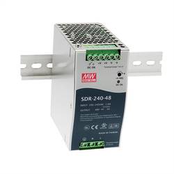 MW Mean Well SDR-240-48 síťový zdroj na DIN lištu, 48 V/DC, 5 A, 240 W, výstupy 1 x