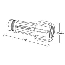 Bulgin PX0911/05/S kulatý faston, 1 ks