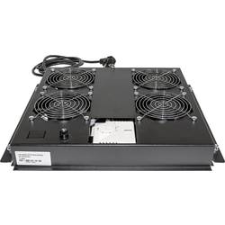 Intellinet 712866 19 palec 4 x větrák pro datové skříně 1 U černá