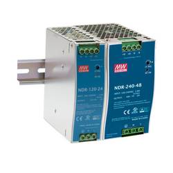 MW Mean Well NDR-75-48 síťový zdroj na DIN lištu, 48 V/DC, 1.6 A, 75 W, výstupy 1 x